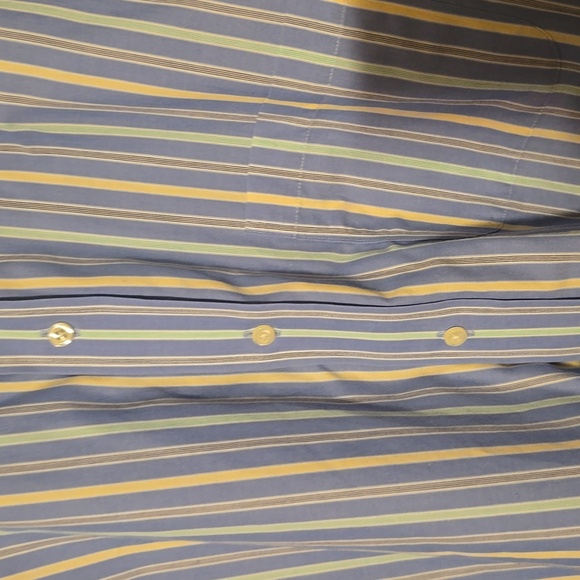 Brooks Brothers Longsleeve Button Down Shirt Blue Mens Size 17/34 - Picture 2 of 4